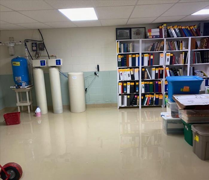 Documents in commercial water damage